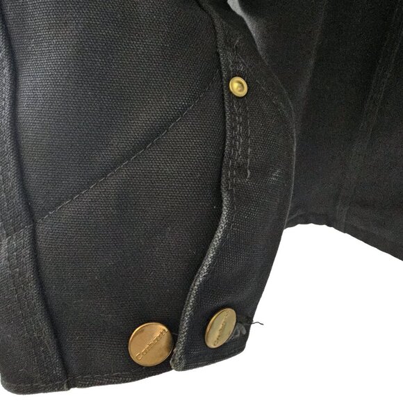 Carhartt Beer for My Horses Film Cast and Crew Black Duck Cloth Jacket - Picture 2 of 8